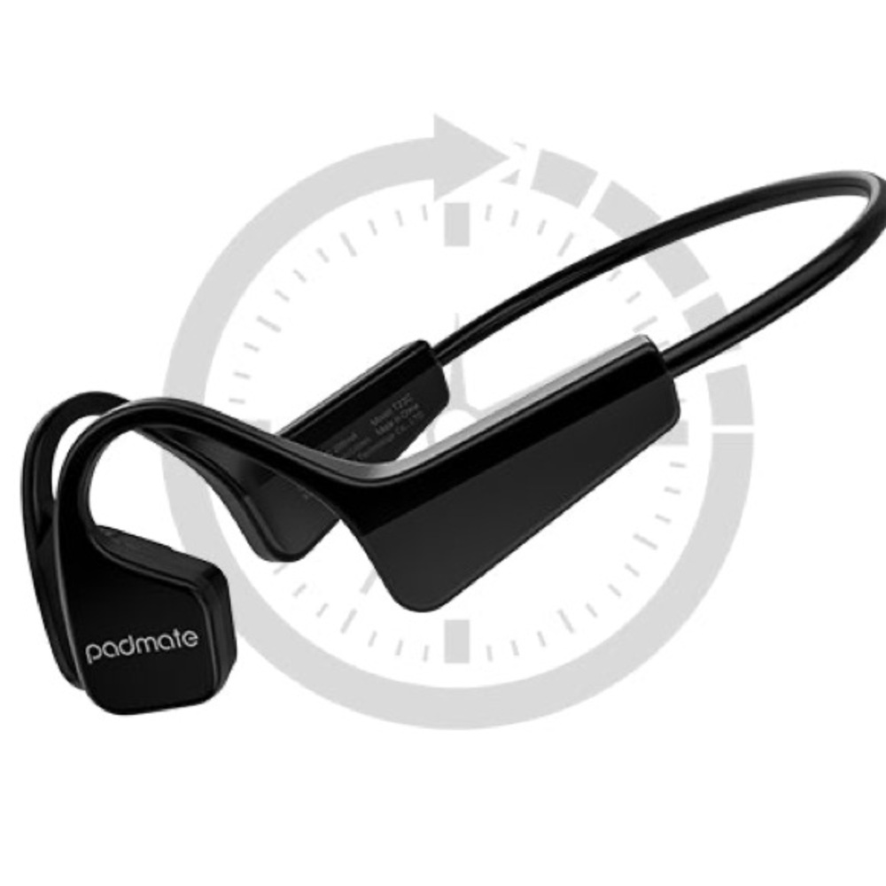 Padmate Black Wireless‎ Headphones